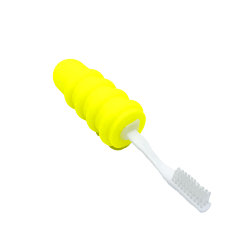 Arthritis_Toothbrush_Grip_handle_yellow