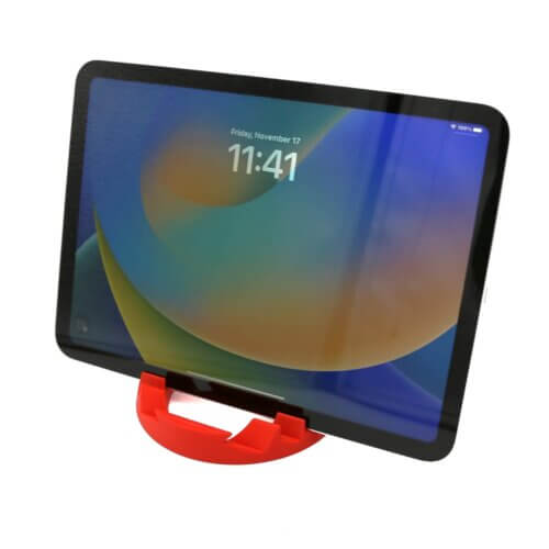 Sturdy_rounded_tablet_stand_in_use